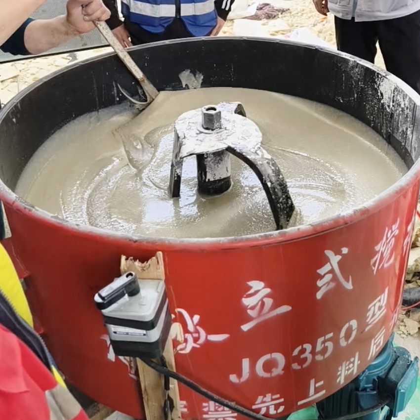三台汽轮机余热压缩机导热油设备底座耐高温环氧树脂灌浆料